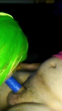 Ketuk zakar dan saya mengambil susu