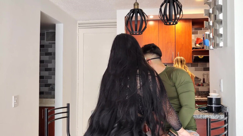 Anotonella-jones: I Fuck My Friend's Stepson While She Cooks
