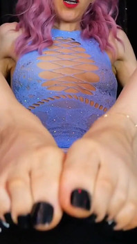 Deny Your Cum Before My Black Toenail Polish Ita