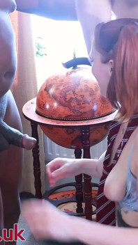 První dívka Victoria Greene blowbang