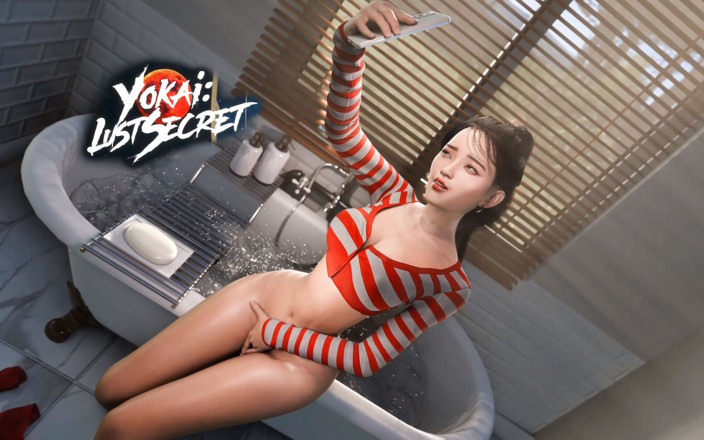 Adult Games by Andrae: 요카이: Lust 비밀 게임 플레이 1부 - 화장실에서 핑거링하는 Airi