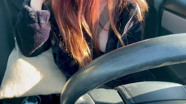 Artemisia Love: Artemisia ile yeni uzun araba yolculuğu azgın sulu büyük göğüslerini...