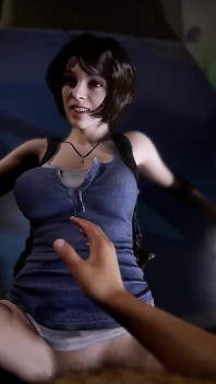 Jill Post Apocalypse Knullar i en bil i POV | Resident Evil porrparodi