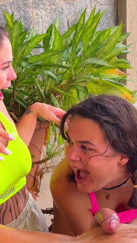 Kinky mary & April bigass kinky cực kỳ nghậm sâu cổ họng, lộn xộn có thật không giả!