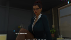 Porny Games: University Days by Greebo - バスルームで頭を向ける黒人女性
