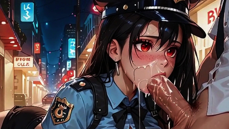 Spicy Toons: Toons pedas mengongkek polis panjang penuh