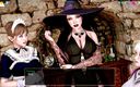 Porny Games: Mythic Manor 0.18 - Creampie in bagno (7/7)