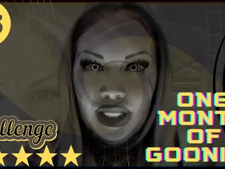 Goddess Misha Goldy: 30 days of spiraling gooning, edging, and denying challenge! Day 23