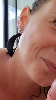 Tropical POV Blowjob Watch Me Suck and Swallow