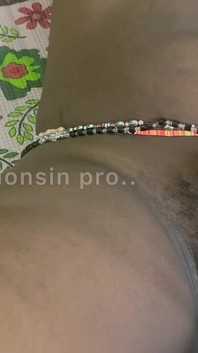 Fuck Ebony Girl with Leg and Huge Bottle