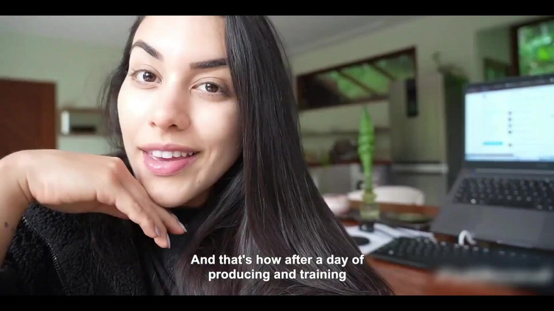 Fablazed: Vlog: Aku Bikin Porno untuk Penggemarku | Sfilm berpakaian di gym