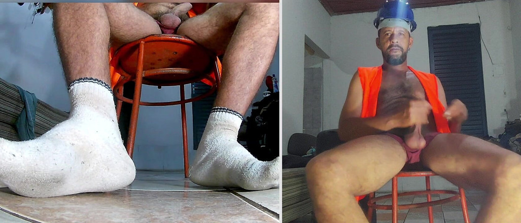 Stink HairyMale: Boots, Socks, Cum Closer