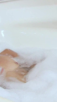 Asian Bunny in Bath