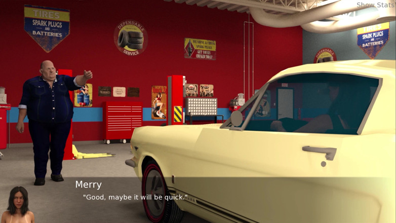 Porny Games: Proyecto esposa caliente - otra forma de compensar al mecánico 13