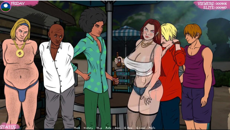 XXX Games Bunk: Lust Town - Gameplay - Roleplay - Amanda pracuje v baru a je...