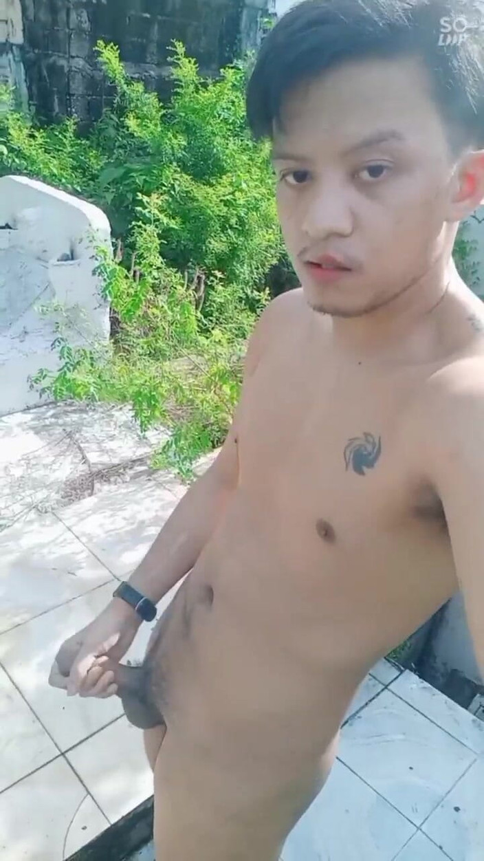 Rent A Gay Productions: Pinoy twink сеанс на відкритому повітрі