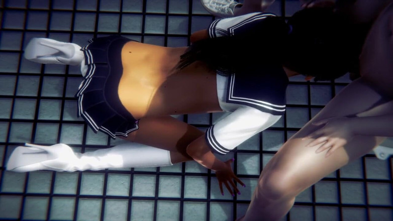 Yaoitube: Yaoi Femboy - Simon Blowjob w toalecie