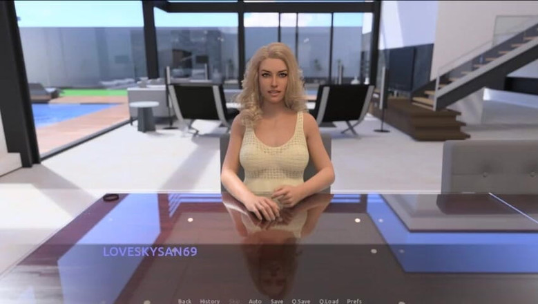 LoveSkySan69Real: Визит [v0.11], часть 13, геймплей от LoveskySan69