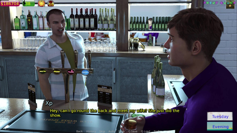 Porny Games: Alice în Țara Minunilor de la Slow Brn Games - Împărțirea unui bărbat cu...