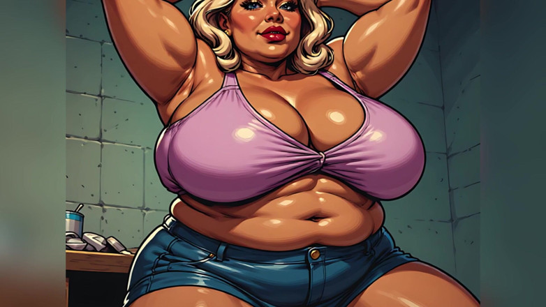 AI Porn: Chicas con arte muscular