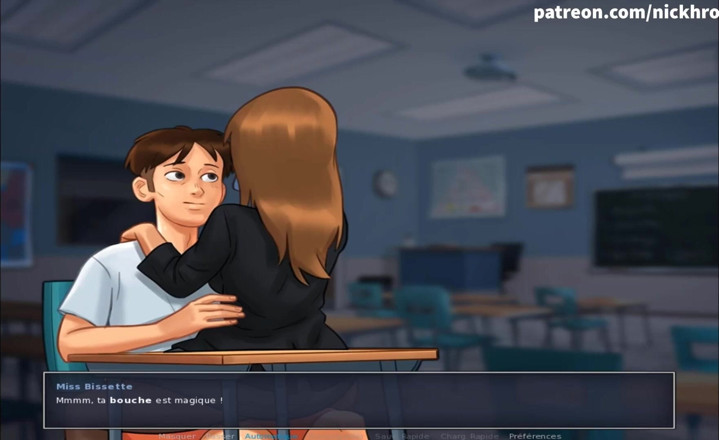 Cartoon Universal: Summertime saga part 8 - teacher want me ( French sub )