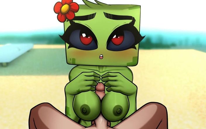 LoveSkySan69Real: Minecraft Hentai 饥渴手淫 - 第9部分 - loveskysan69的爬行奶交