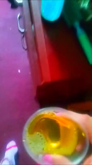 KittyHot: Sissy playing with her girl-cock and peeing in a cup