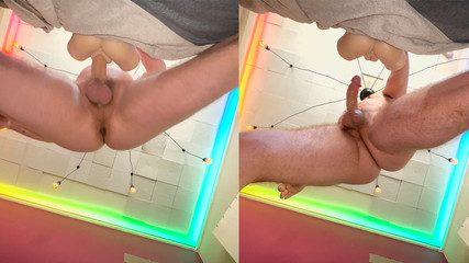 ScottyNaughty69: Táta šuká, zatímco ležíš dole a sleduj, dokud se na tebe...