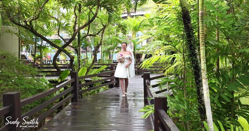 Sandy Switch: Sex with the Bride at a Real Wedding: Fuck Me...