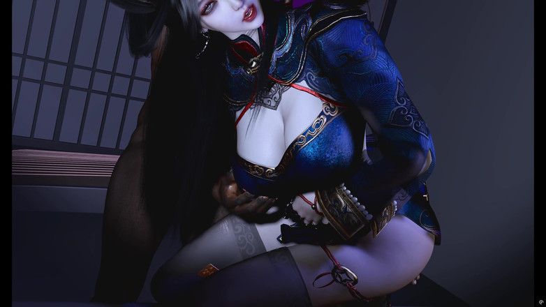 Why fuck so hard: 3D gorąca cosplay dziwka ubrana w seksowną sukienkę zerżnięta przez...