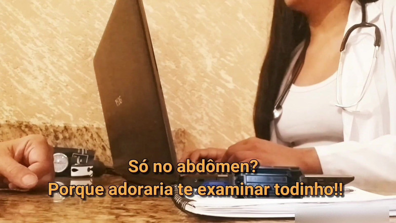 Julia Carioca: Female Doctor Fucks Patient