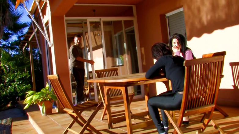 German amateur - 100% German hardcore videos: Two hot french babes get fucked hard by a big...