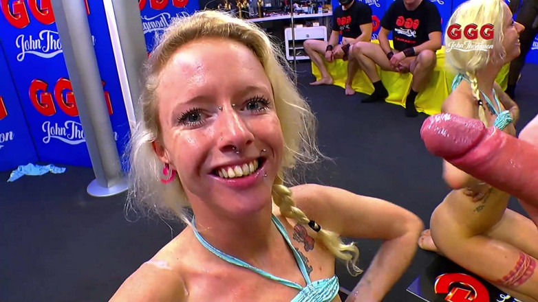 Casting GIRLS AND FIRST PORNO: Ggg John Thompson-wilde Blondine Genießt Es, Interracial Schwänze Zu Reiten...