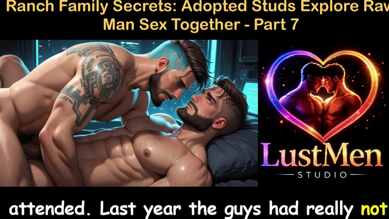 LustMen: Англійська аудіо гей історія сексу - ranch secrets, прийняті чуваки досліджують грубий секс чоловіка разом - частина 7