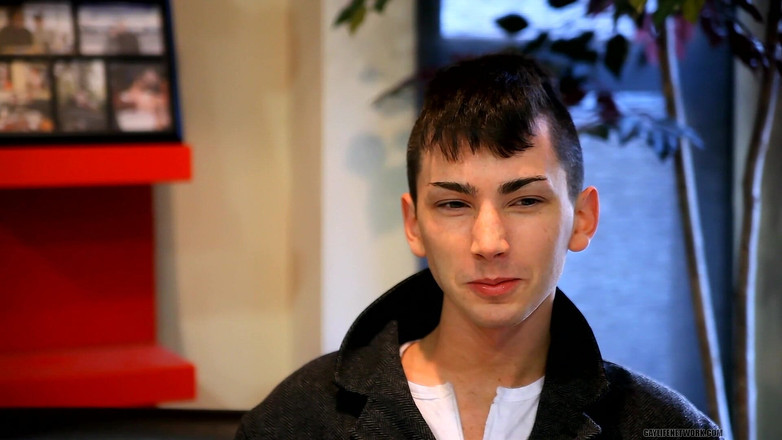 Lollipop Twinks: Flaco twink habla trabajo