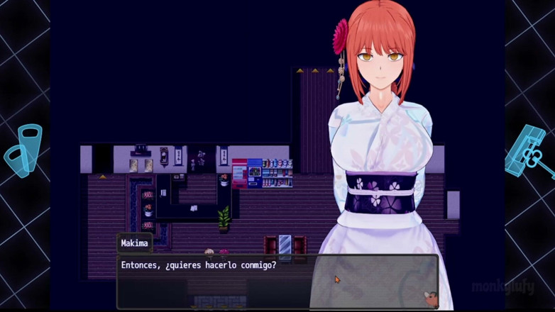 Monkylufy: Joc pentru adulți - Chainsaw Man - Hot Spring Travel - Gameplay 2
