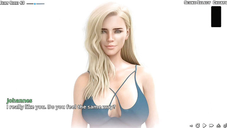 Johannes Gaming: कॉलेज किंग्स #3 ऑब्रे ने मुझे जोरदार चोदा