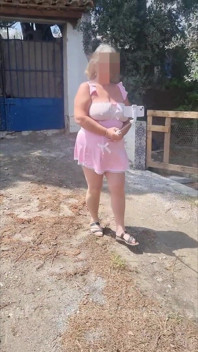 Pink Babydoll Tit Bounce Outdoor Walk