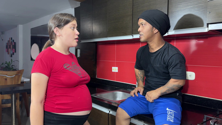 Julianaburning: I See That My Sexy Pregnant Stepsister Is in the...