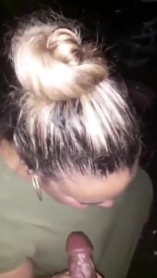 Real homemade BBW BBC porn: Bbwbootyful neuken Nata4sex buitenshuis pijpbeurt intens op zijn hondjes orgasme