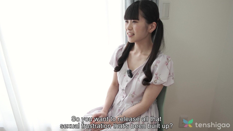 Tenshigao: Eski j-pop idol sumire mizuno için ilk porno sahnesi