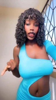 Sexy Natural Kenyan Ebony Babe Short Clip Just for You #01