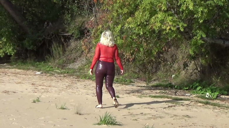 RedRoseRus: Durchsichtige Und Alte Lederleggings