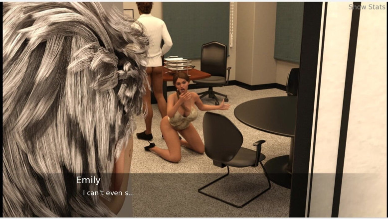 XXX Games Bunk: 项目热辣人妻 - 游戏玩法 - 角色扮演 - 禁忌 - 情侣在办公室做爱被陌生人抓住