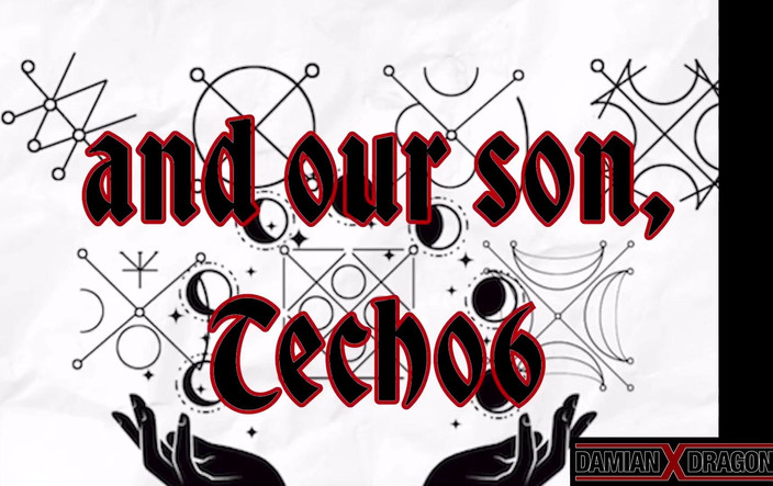 DamianXDragon: Два збуджених демона Kemono Dragon і techo трахають Деміана Дракона