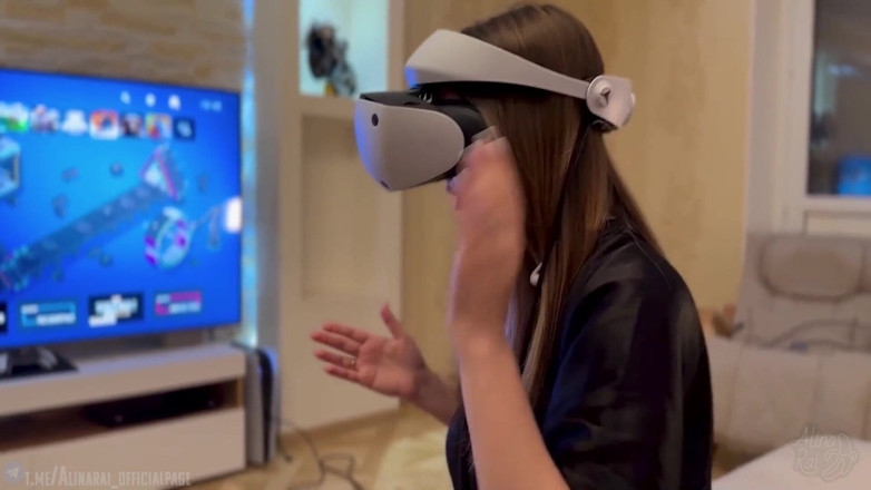 Alina Rai: Stepson Fucks Stepmom While She's in Virtual Reality
