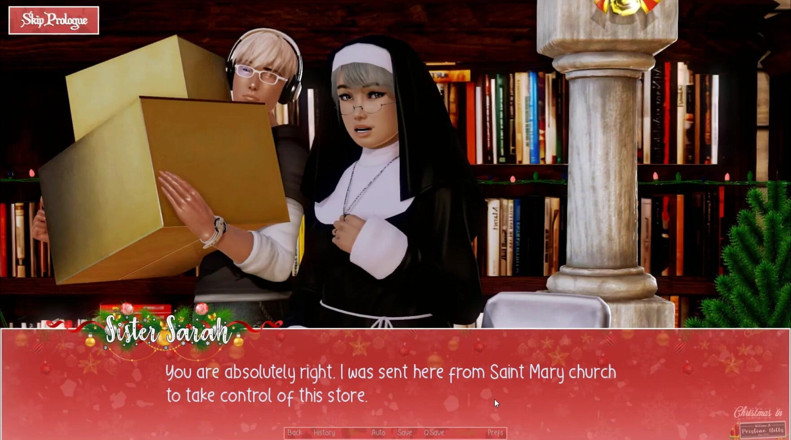 Cumming Gaming: Unlimited Christmas [Xmas hentai pornplay] Ep.3 Memories of fucking cursing nuns...