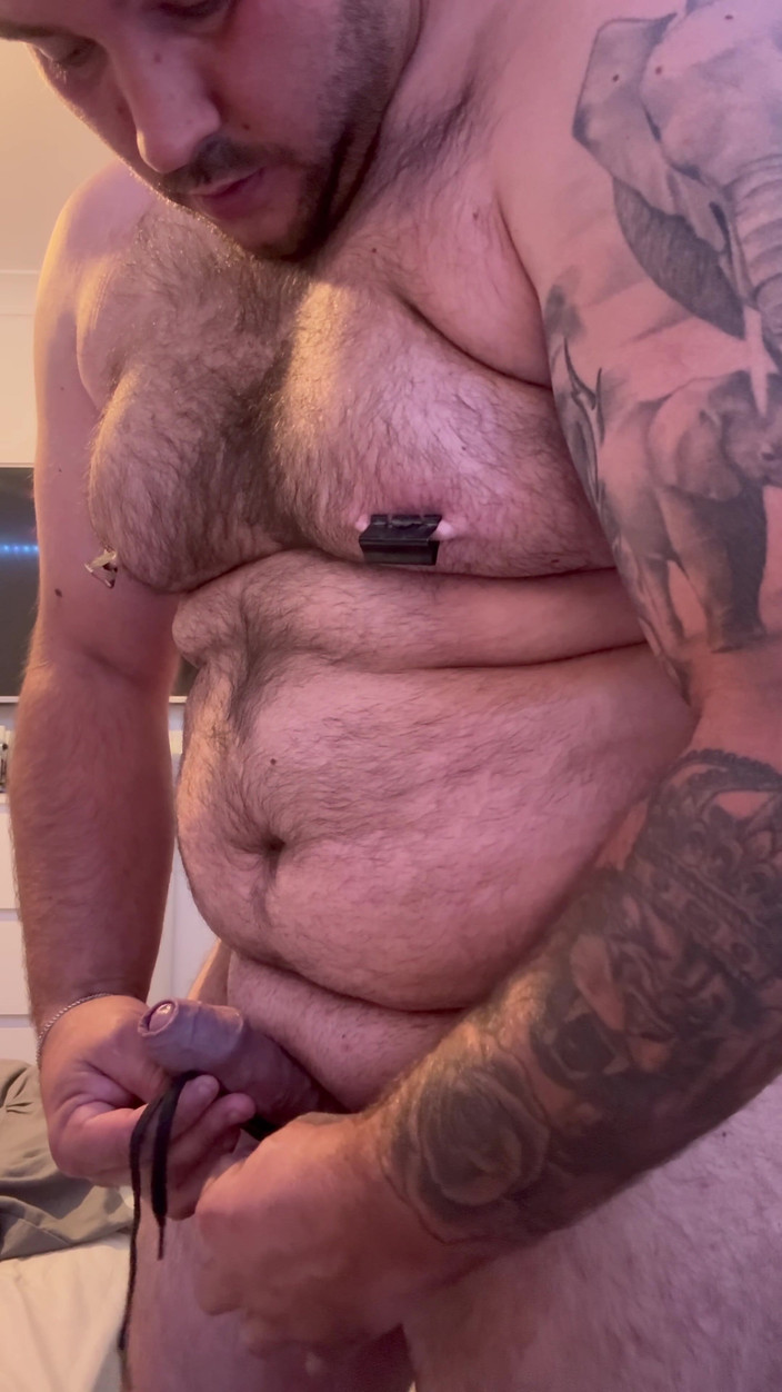 Shaun Cbt: Бондаж для члена під одягом, публічна частина 2, що розкриває