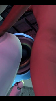 Pounding Robot Pussy with Overwatch Echo