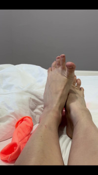 Lying on the Bed, I Stretched My Legs Out - Just Relaxing